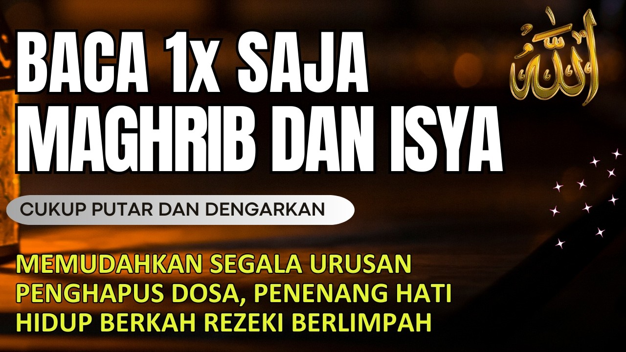 Sempatkan Baca 1x Sebelum Tidur | Doa Pembuka 1000 Pintu Rezeki, Doa Pelunas Hutang