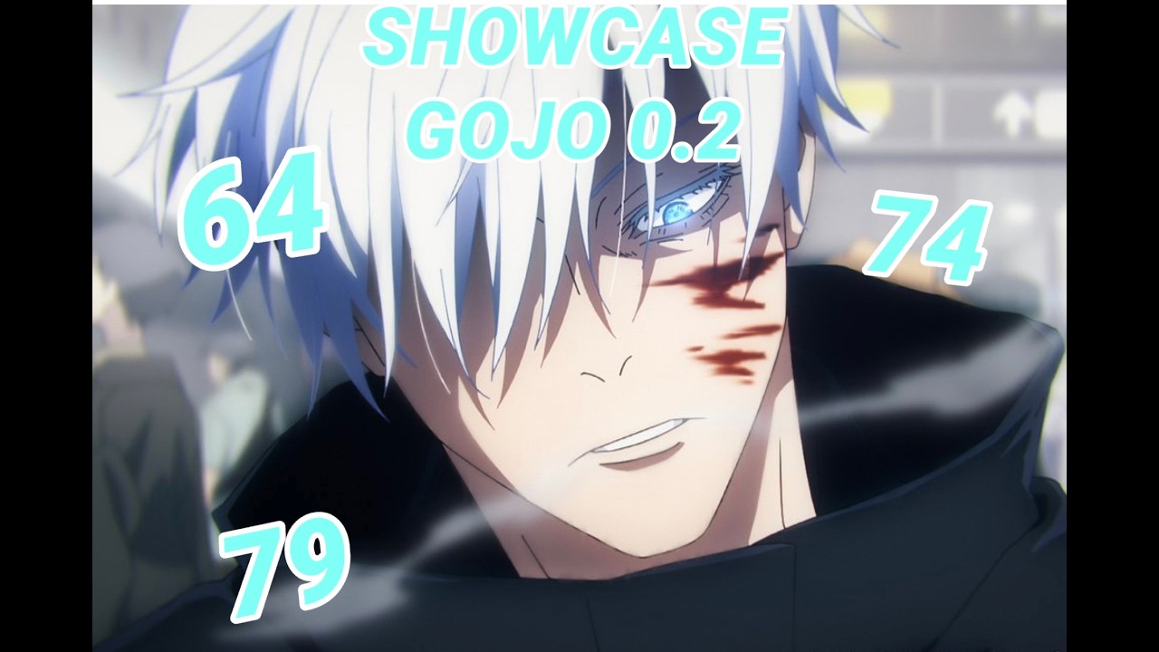 SHOWCASE GOJO 0.2 SEGUNDOS