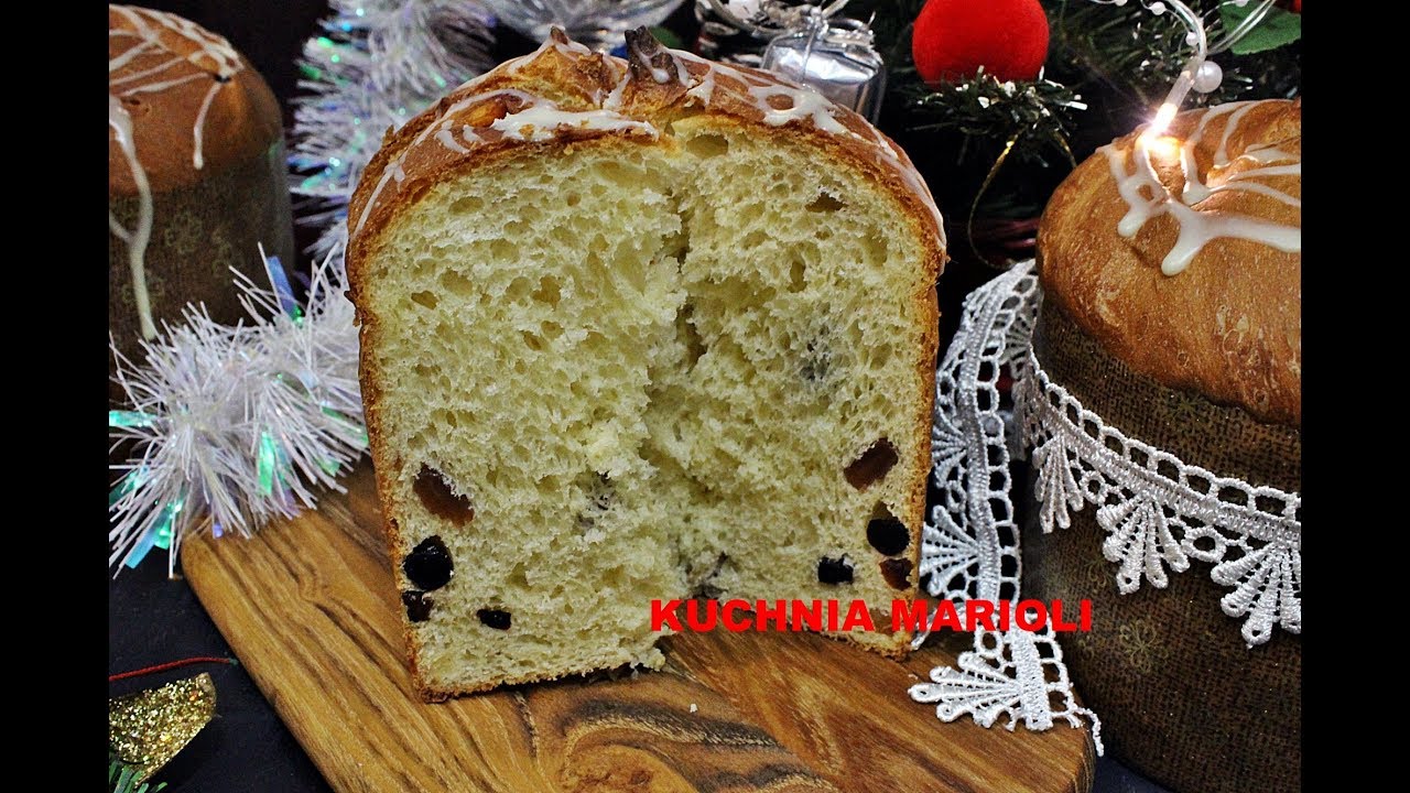BABKA DROŻDŻOWA PANETTONE - NADZWYCZAJ SMACZNE CIASTO
