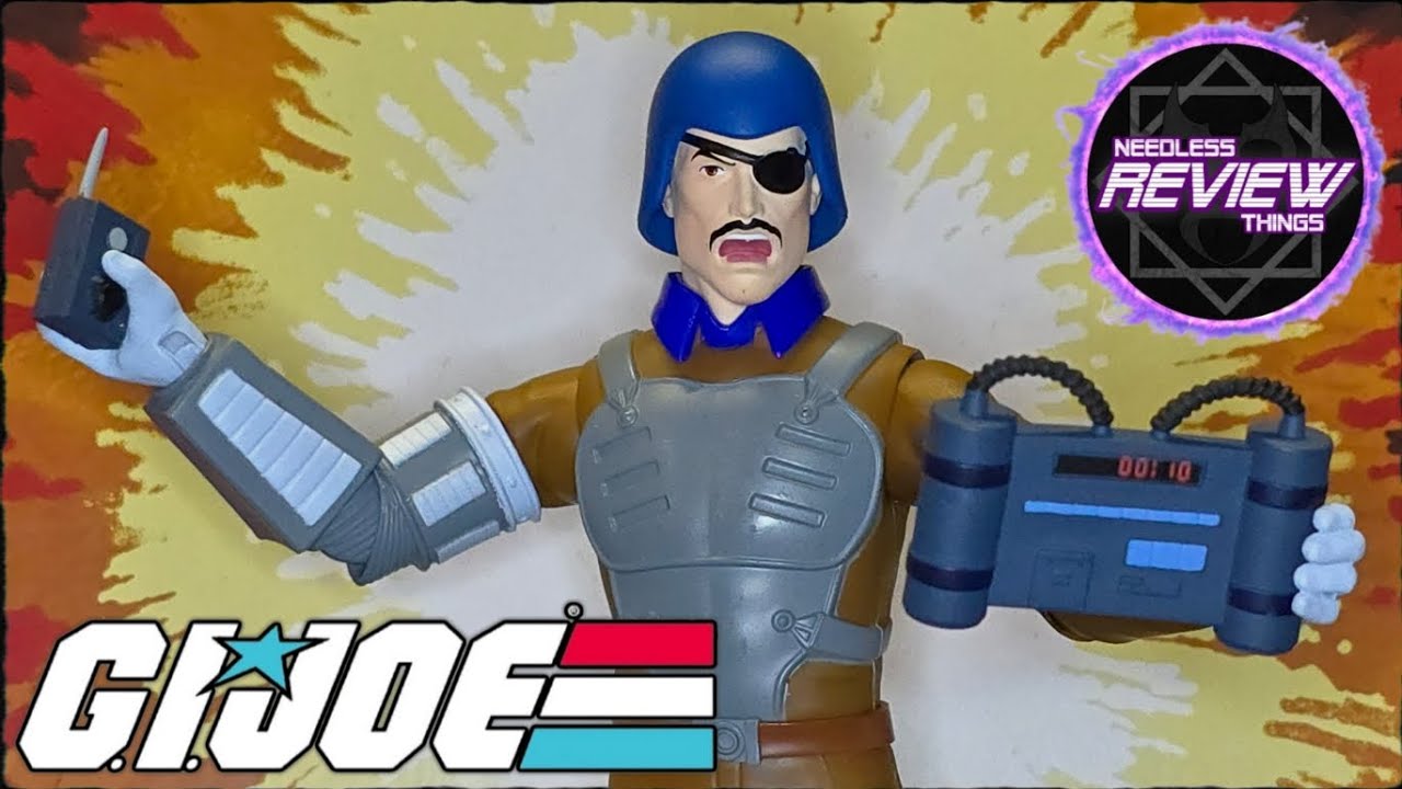 Super 7 GI Joe Ultimates Major Bludd Needless Unboxing