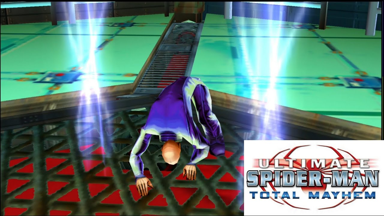 Ultimate Spiderman Total Mayhem Spidey VS Electro #mgs4700