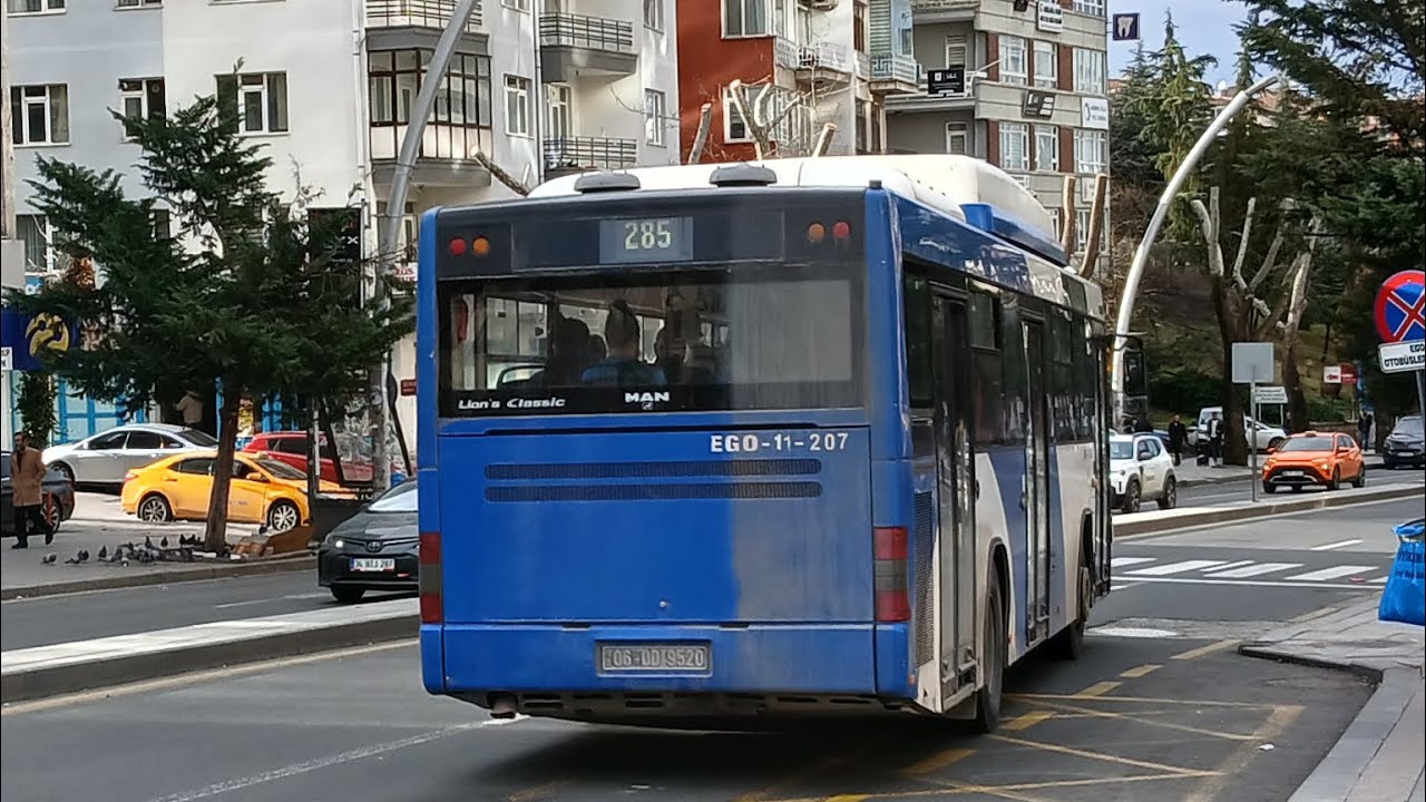 Man lions classic ortadan harika zf  ve diferansiyel arkadan motor sesi eşliğinde yolculuk 