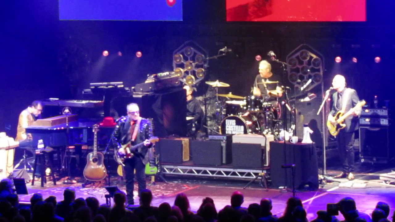 Elvis Costello and The Imposters Strict Time live at Liverpool Olympia 28th Febraury 2020