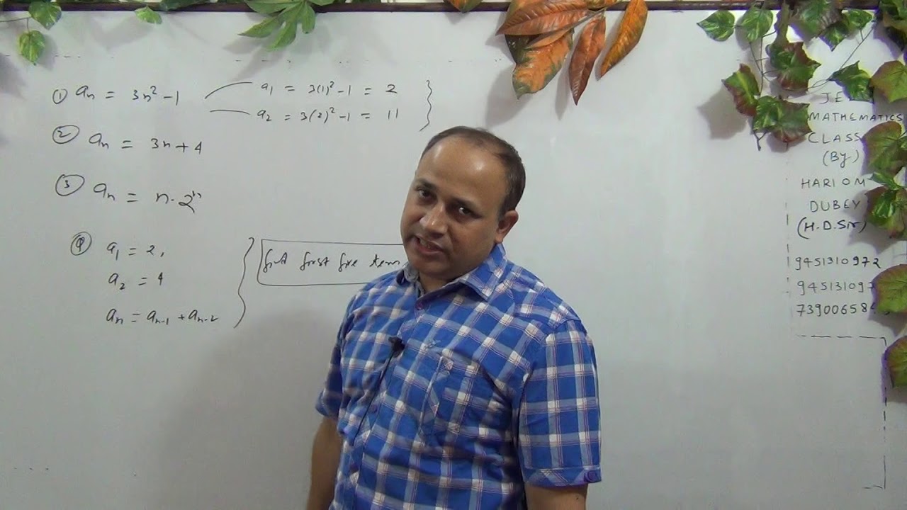 mains level questions of sequence and series by Hd sir kota faculty