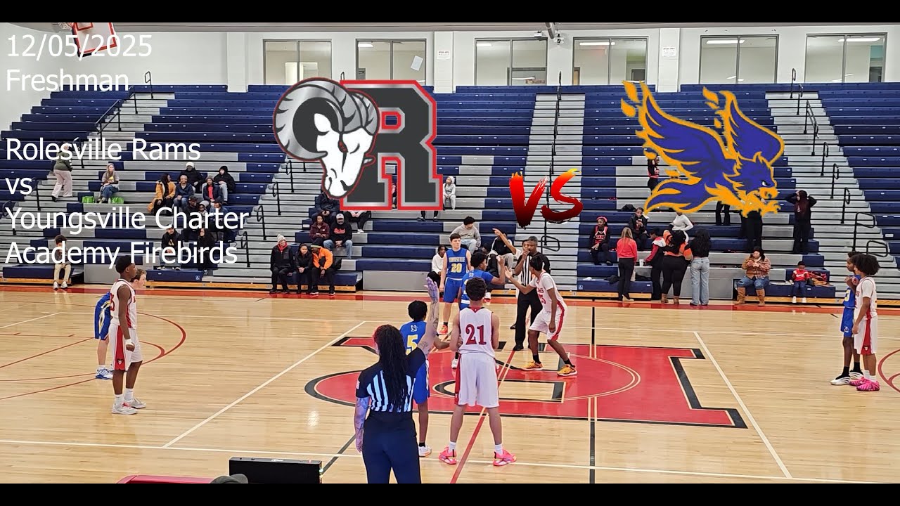 Game 2 | 2025-26 High School Basketball | Freshman Rolesville Rams vs Youngsville Charter Firebirds