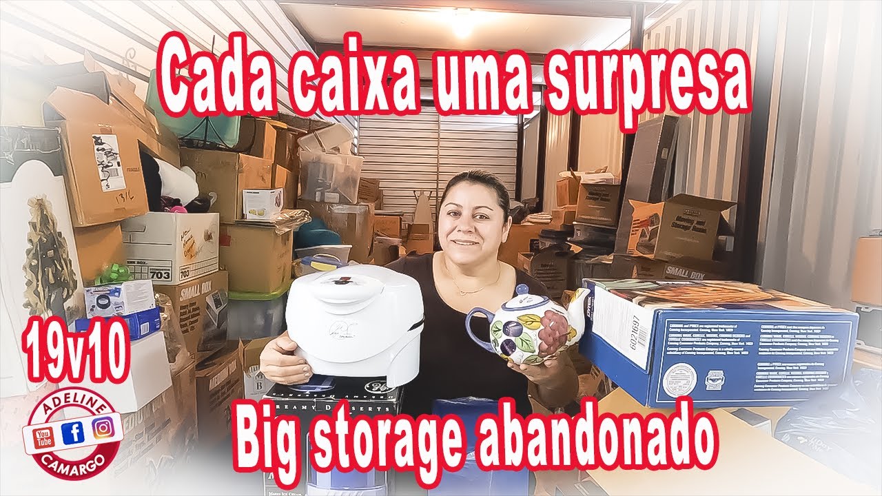 Big storage v10, cada caixa um surpresa | Adeline Camargo