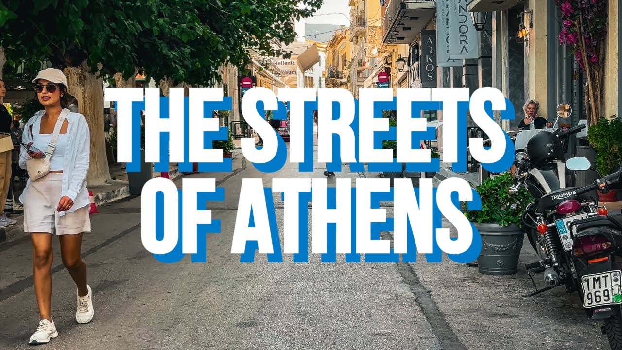 Strolling The Streets Of Athens, Greece | A Non-Touristy Area Walk