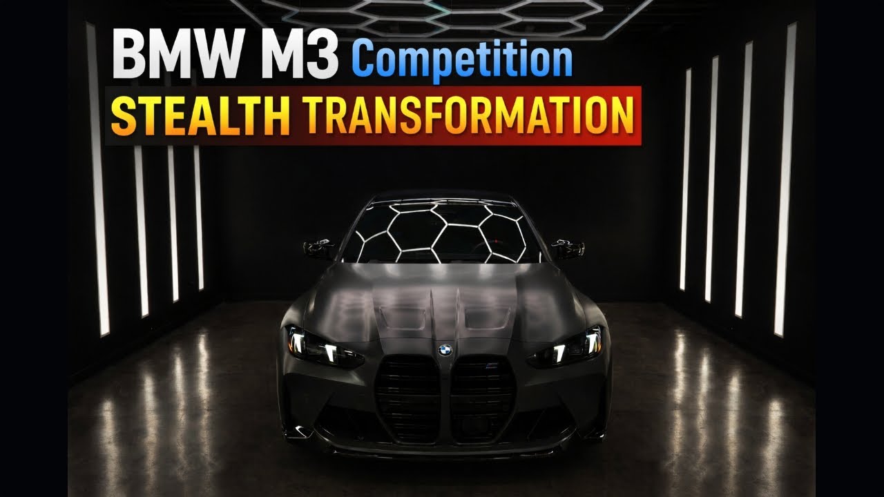 We Gave This BMW M3 Competition a Stealth Makeover