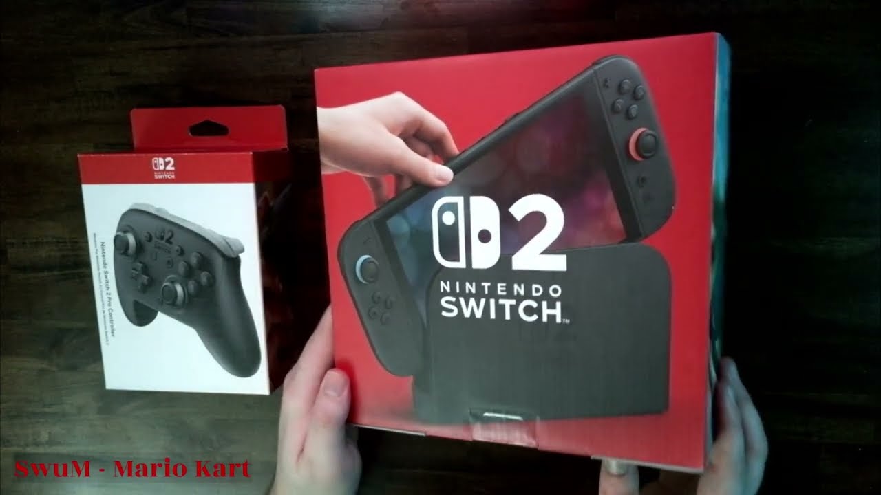 Switch 2 unboxing