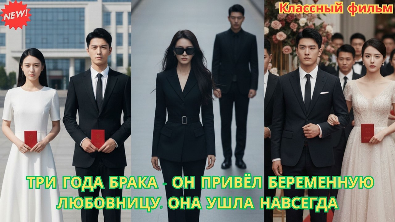 Три года брака — он привёл беременную любовницу, она ушла навсегда #дорама #романтика #драма #любовь