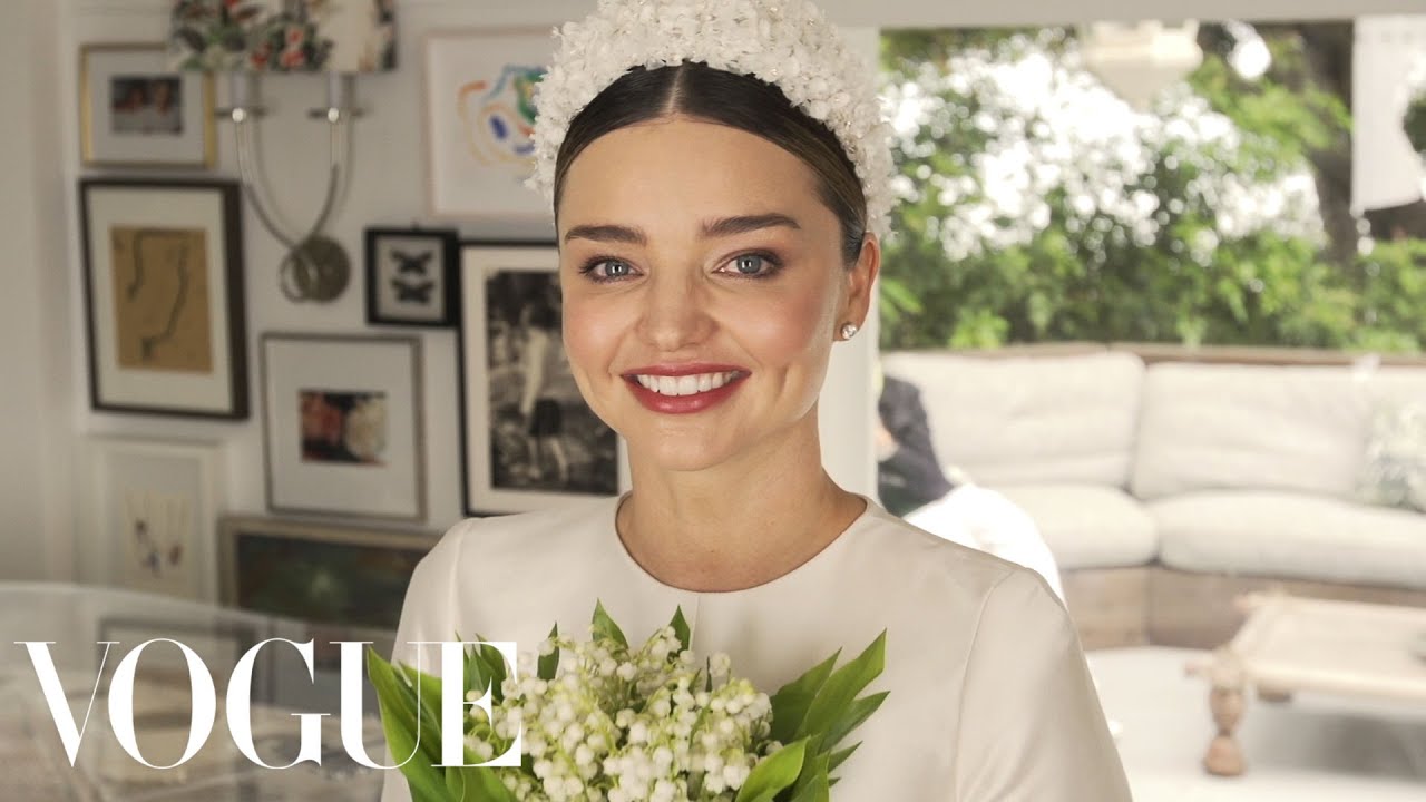 Miranda Kerr&rsquo;s Fairy-Tale Wedding Dress Fitting | Vogue