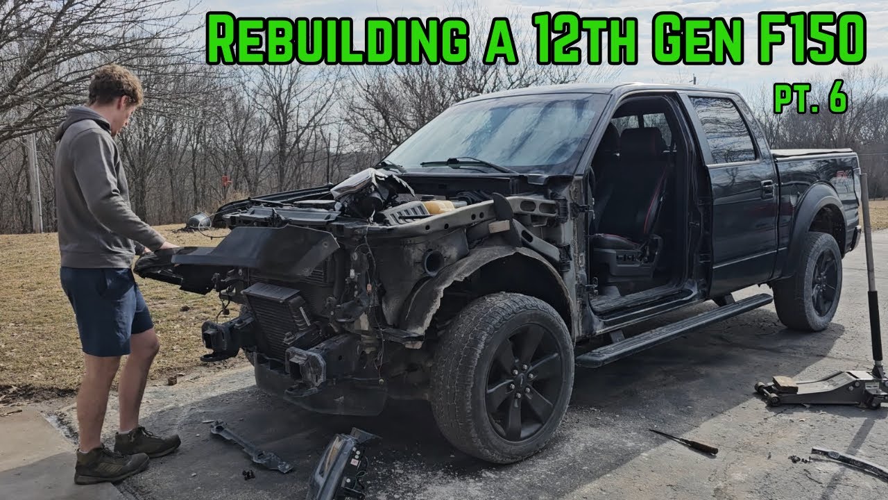 Transforming a Wrecked F-150 from Copart into a Million-Dollar Masterpiece!