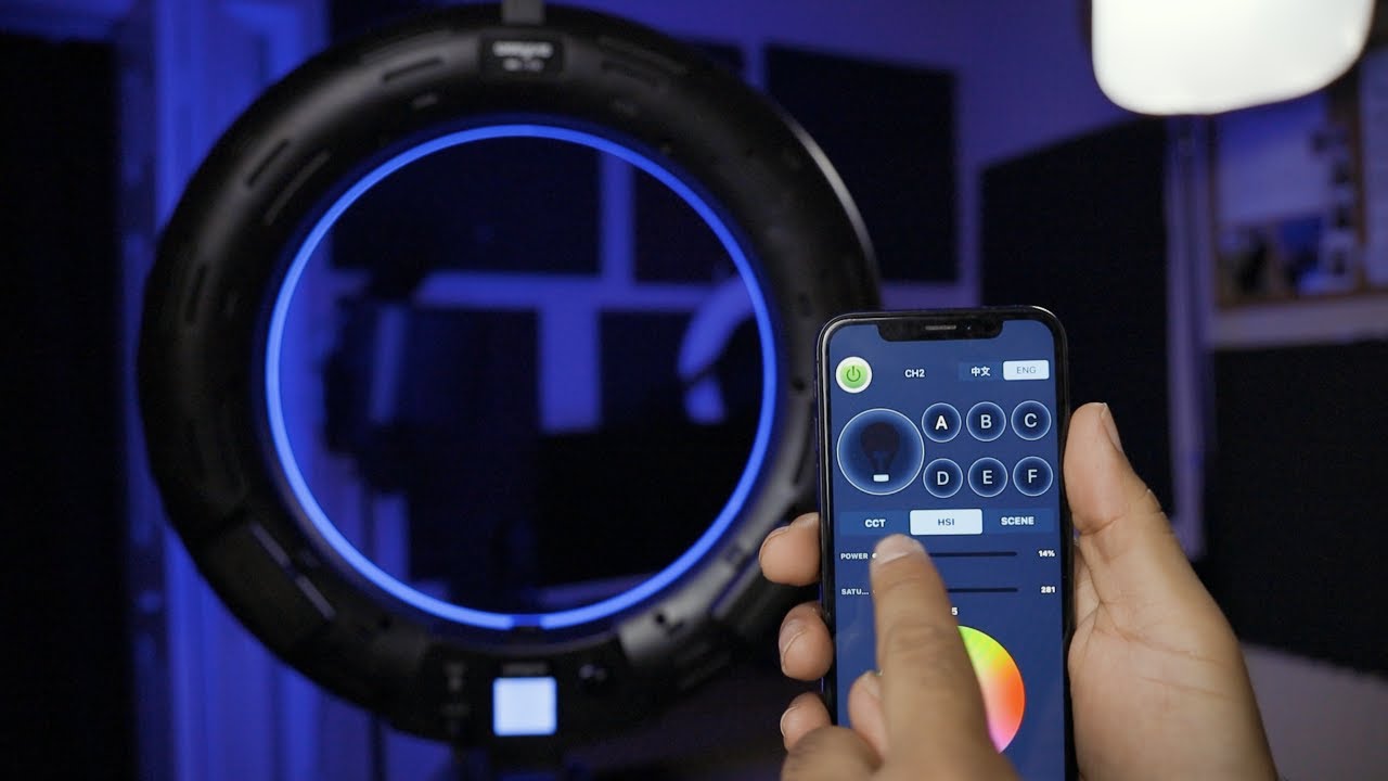 Best Ring Light!! | Weeylite RGB Ring Light | 17 Light Scenes | BI-Color Light | Smart Phone Control
