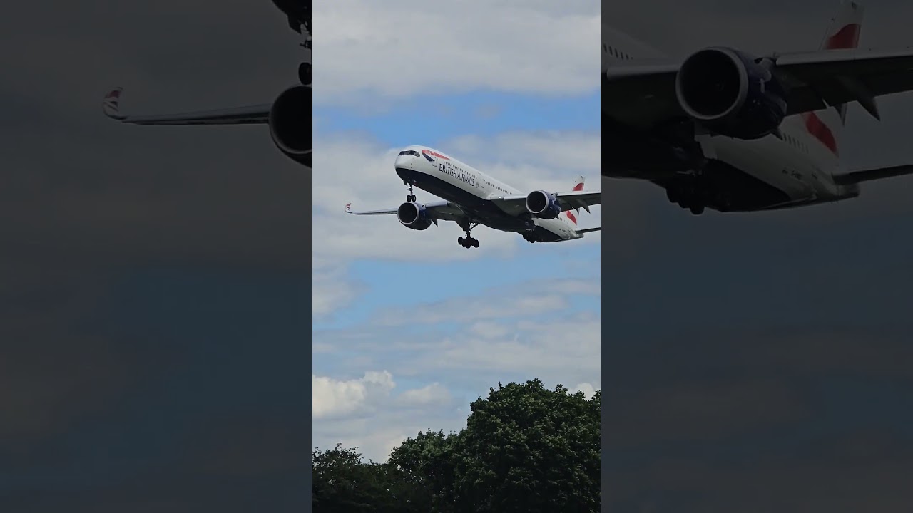 British Airways Airbus A350-1000 #BritishAirways #AirbusA350 #A35K #LHR #HeathrowAirport #AvGeek