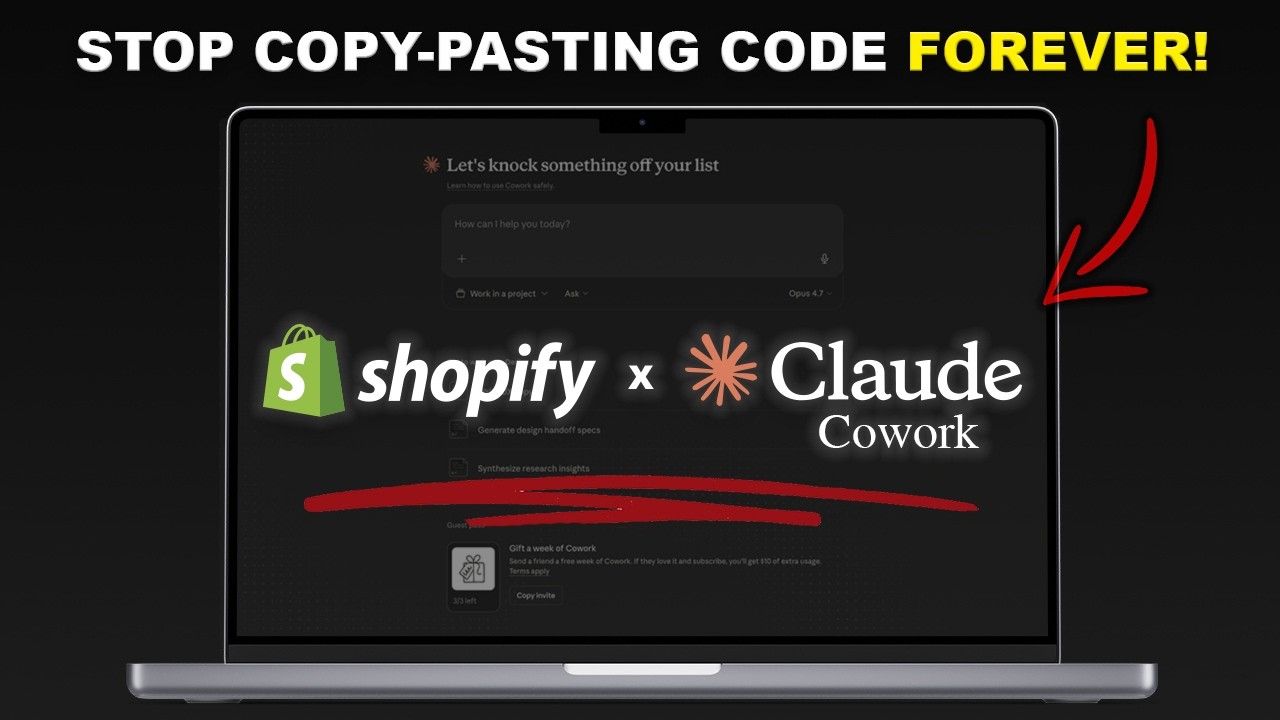 How to Connect Claude AI to Your Shopify Store (No More Copy-Pasting Code)