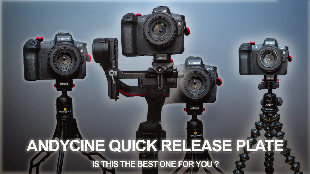 BEST Quick Release Plate | ANDYCINE Quick Release Plate for Cameras