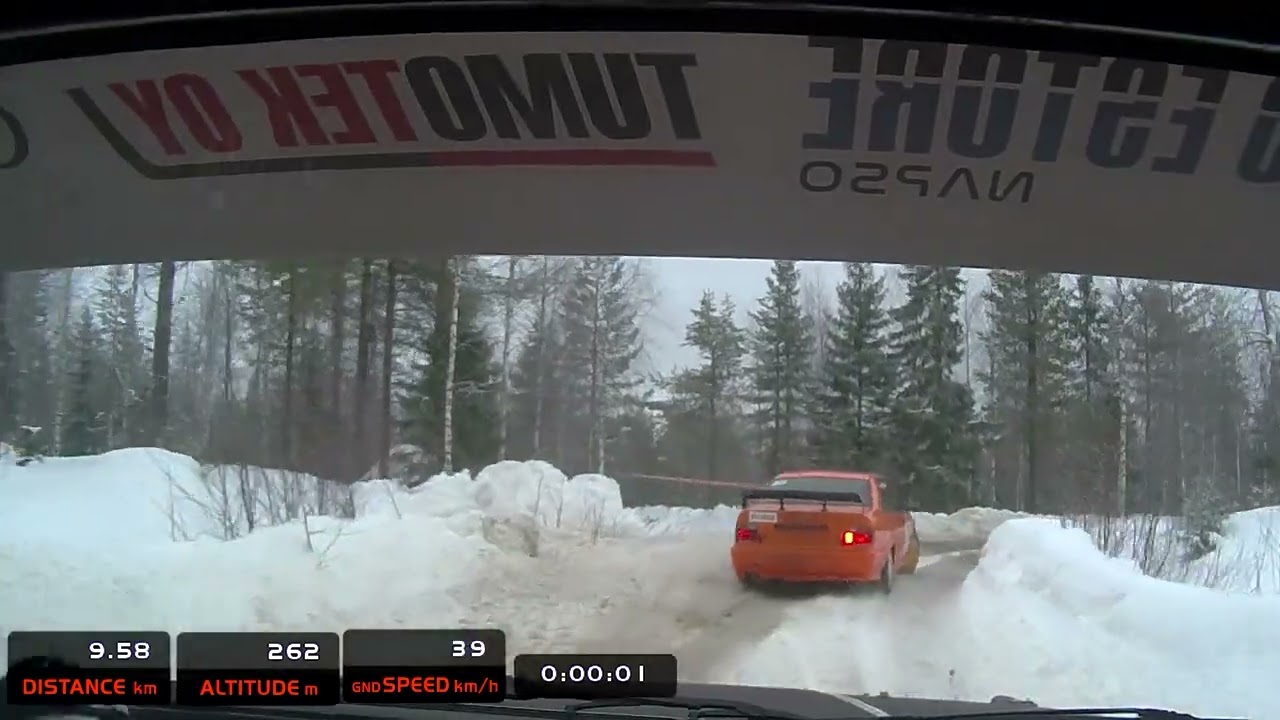Kuhmo Ralli 2025 ek1 Mira Myllynen - Janne Korhonen