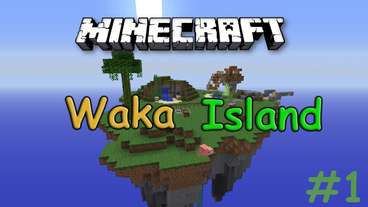 Прохождение карты Waka island #1 - Minecraft