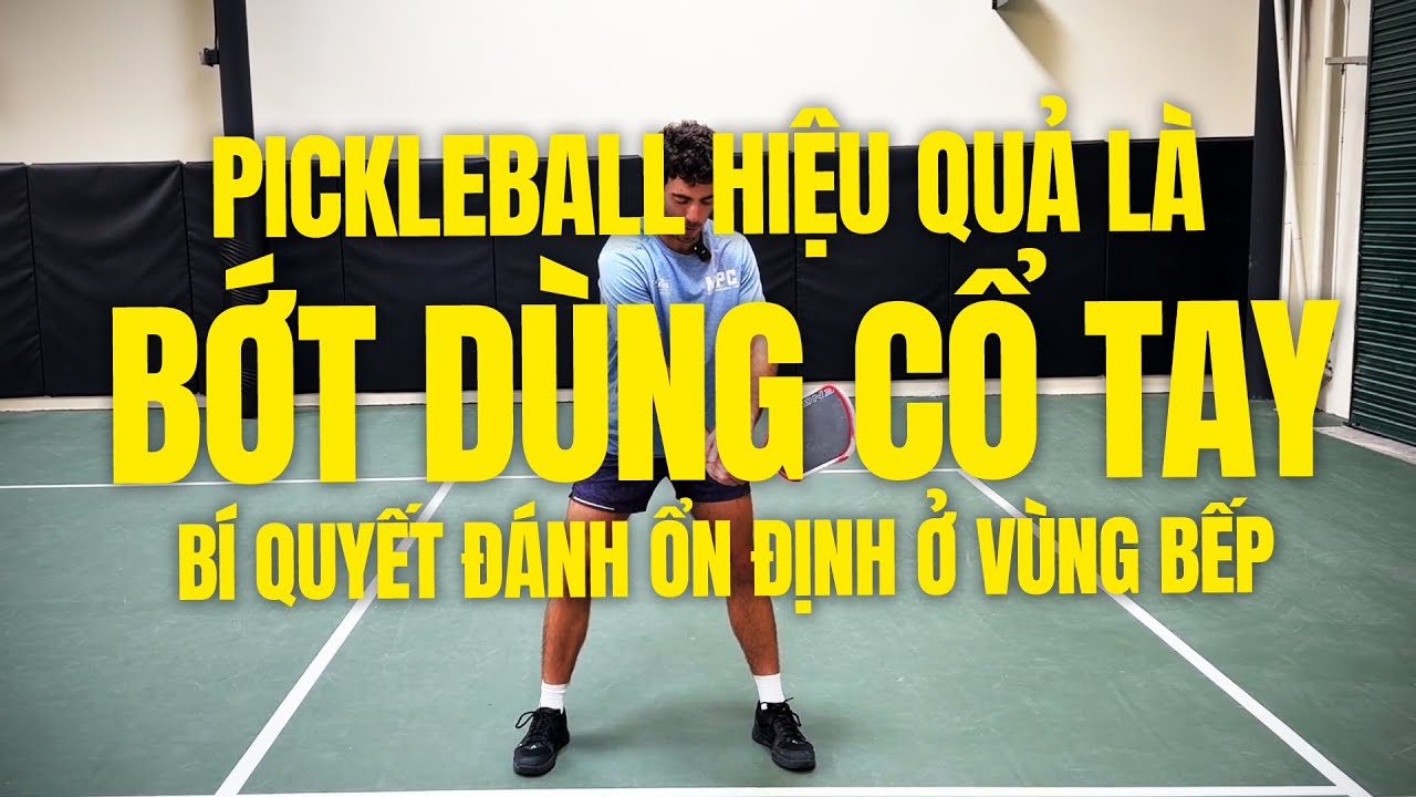 STOP Dùng Quá Nhiều Cổ Tay: Bí Quyết Đánh Ổn Định Ở Vùng Bếp