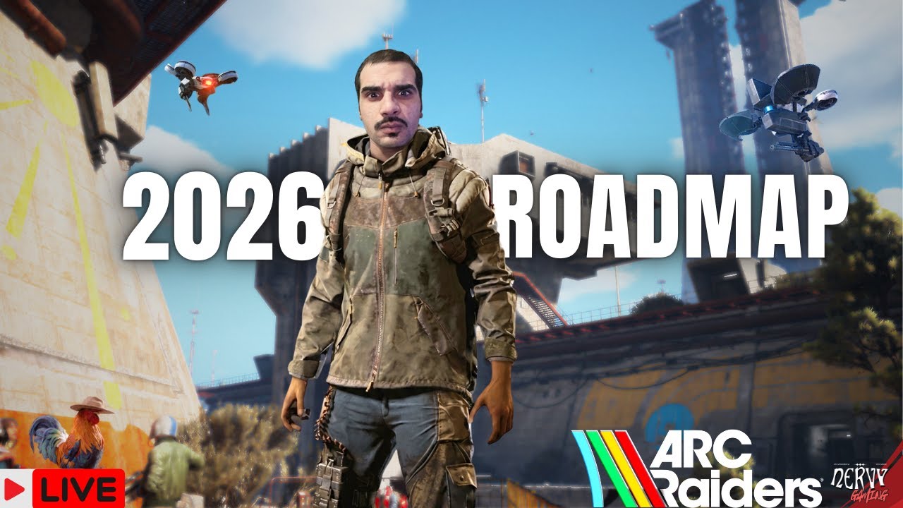 🔴 LIVE : 🔴 NEW Map, NEW ARC, The 2026 ARC Raiders Roadmap Is Announced  🔴