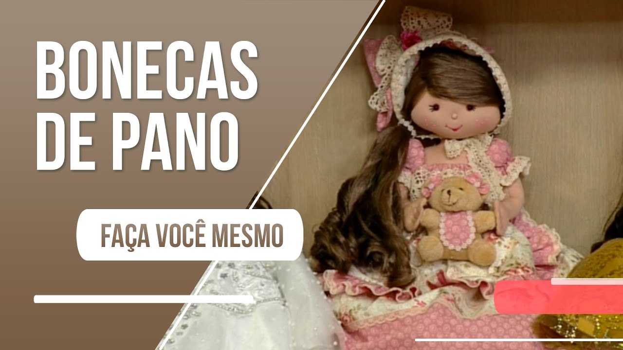 Artesã produz bonecas de pano para o Brasil e o mundo!