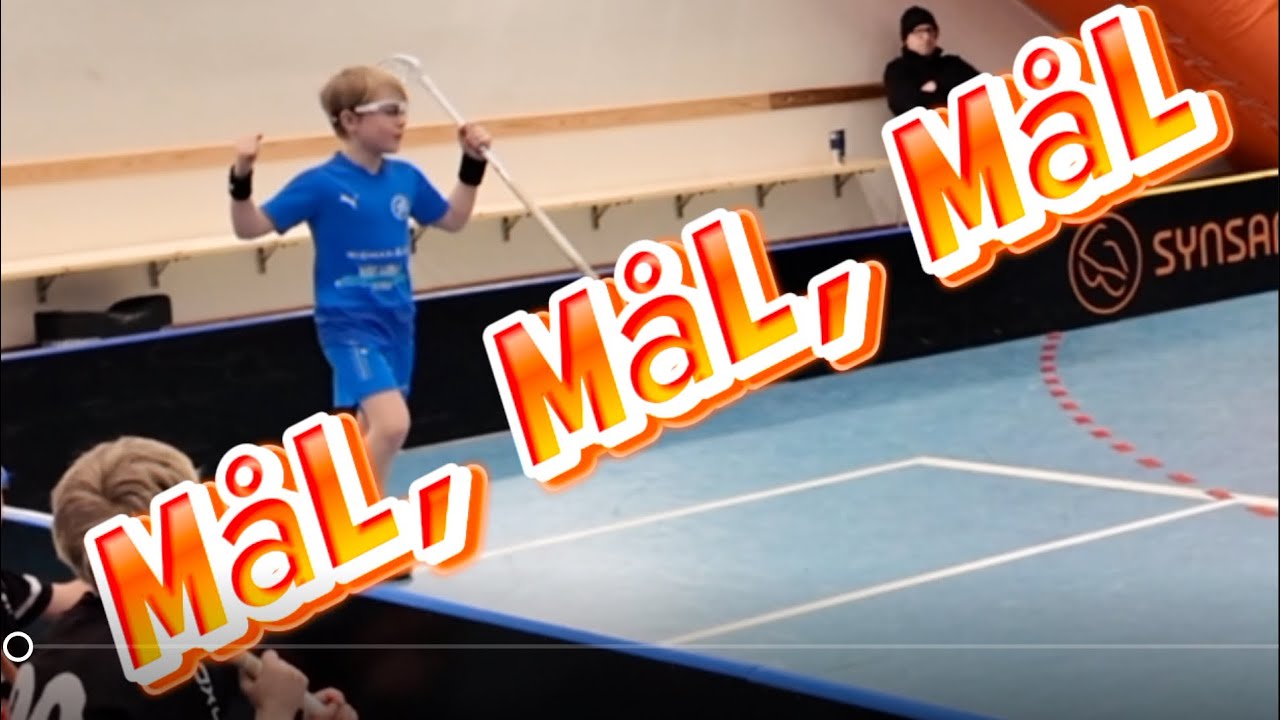 Mål, innebandy och godis för blåmärken