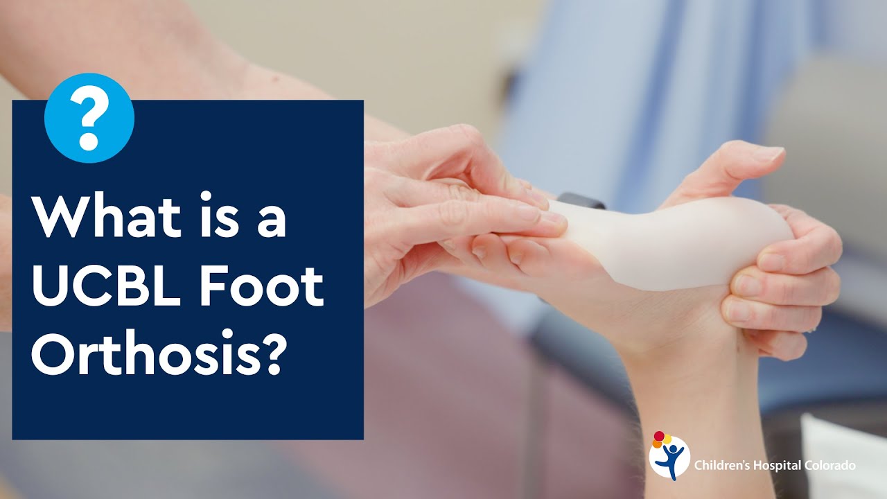 What is a UCBL Foot Orthosis?
