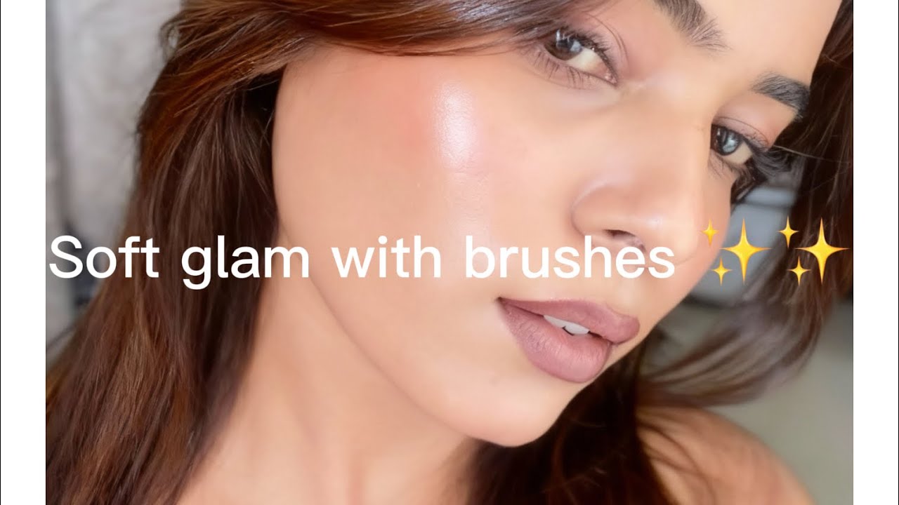 Soft Glam Look Without Brushes ✨✨✨🫶
