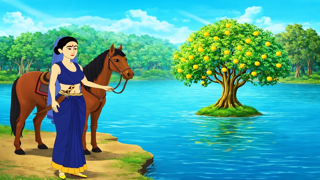 সোনার আপেল আর রাজকুমারী । Bengali Moral Stories Cartoon।Bangla Golpo। Thakumar Jhuli। Mukta cartoon