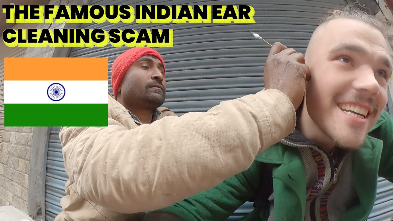 Avoid This Man In India! Ear Cleaning Scam EXPOSED! 🇮🇳