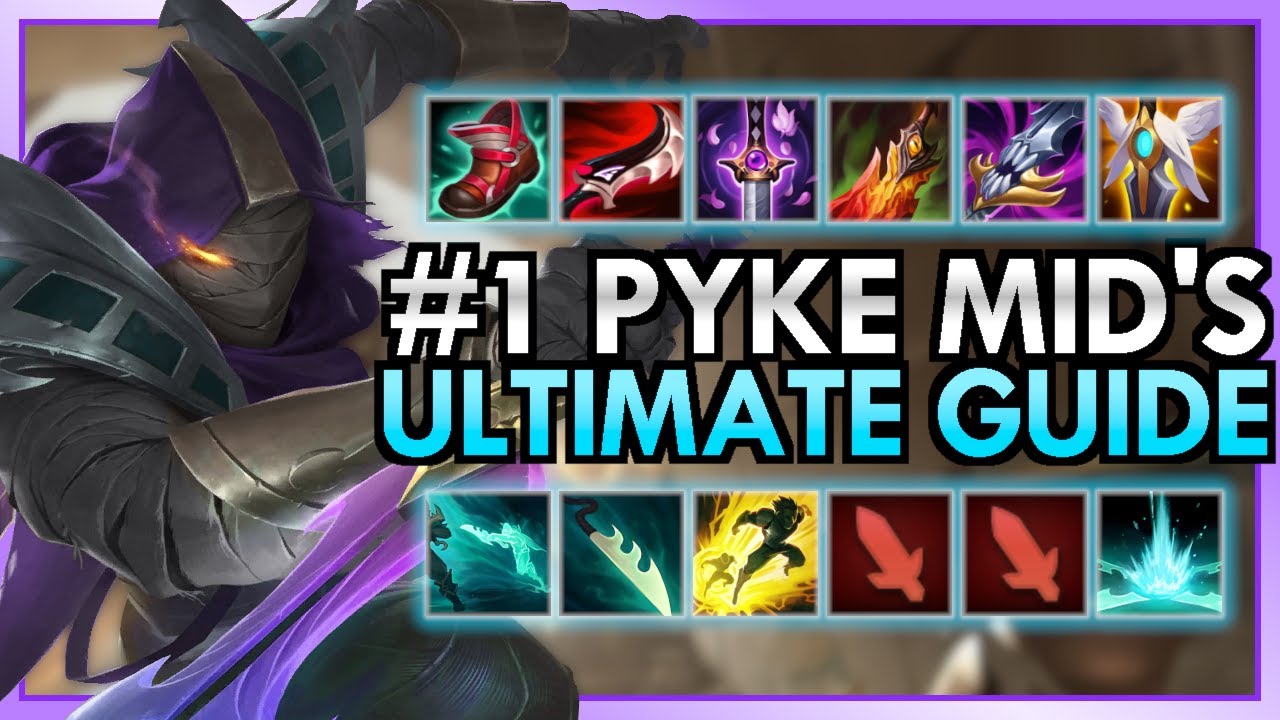 THE ULTIMATE SEASON 12 PYKE MID GUIDE | RUNES, BUILD & COMBOS | Challenger League of Legends Guide