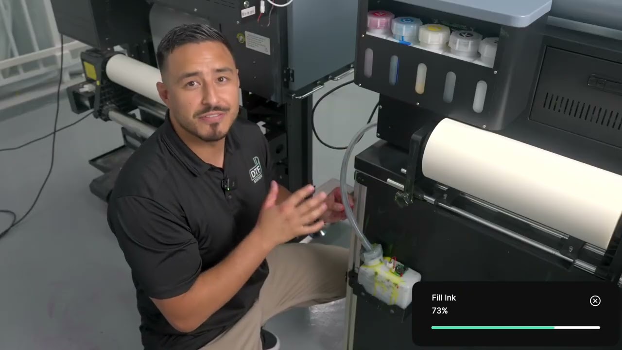 How to Change to the New Color Prima Chroma Inks for Prestige R1