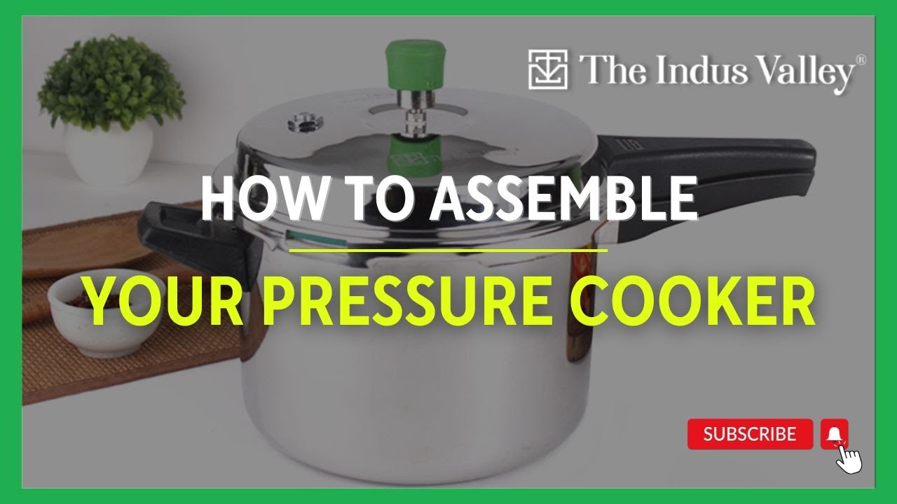 How To Assemble Pressure Cooker Handle | Triply | Best Pressure Cooker | The Indus Valley