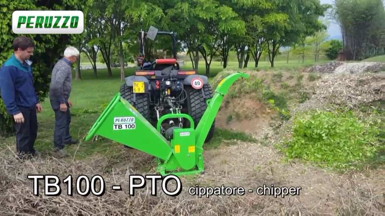 Peruzzo TB100 Chipper PTO Driven 4