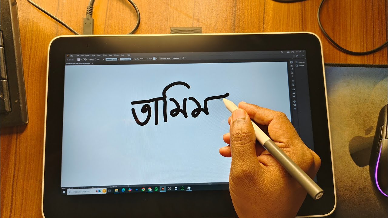 The Art of Writing: Live Digital Calligraphy Session