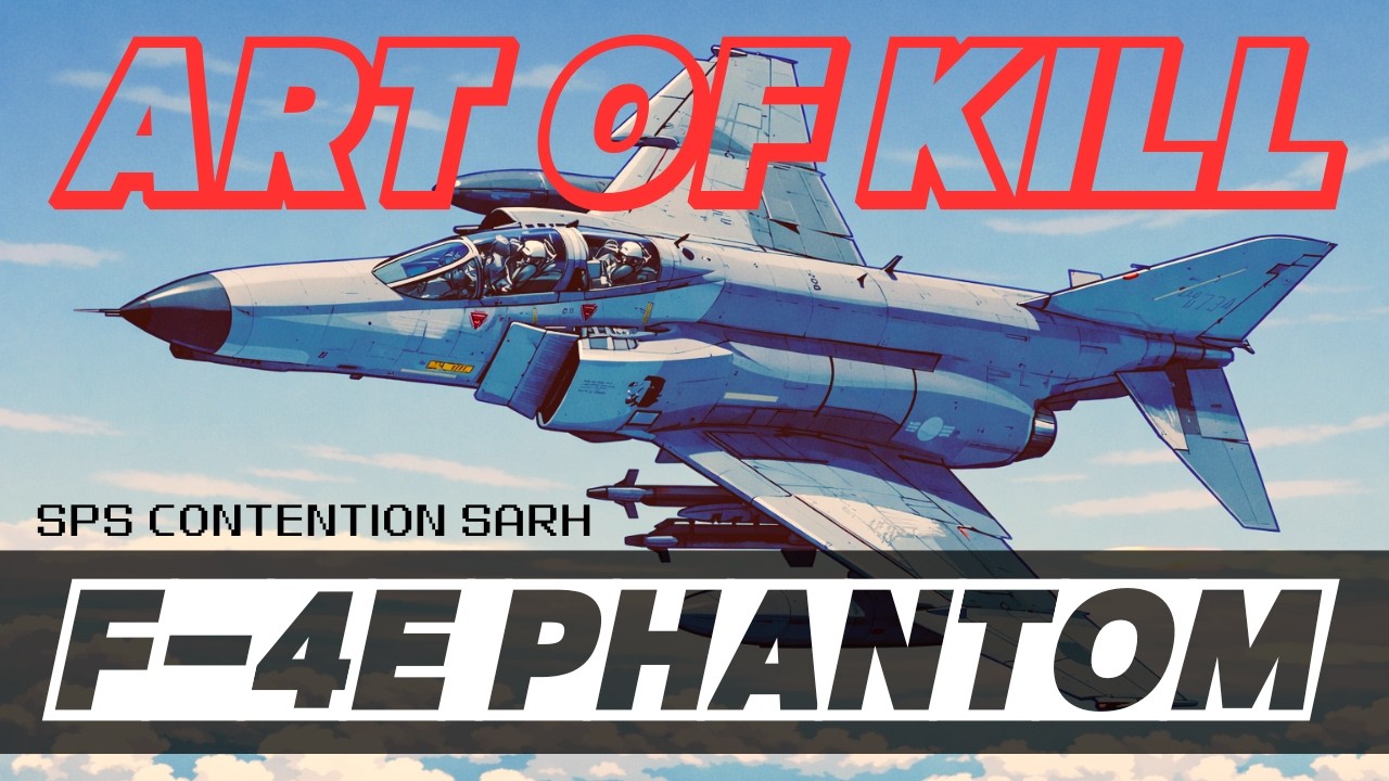 “F-4E is Ragequit generator” I SPS Contention SARH I DCS I Digital Combat Simulator