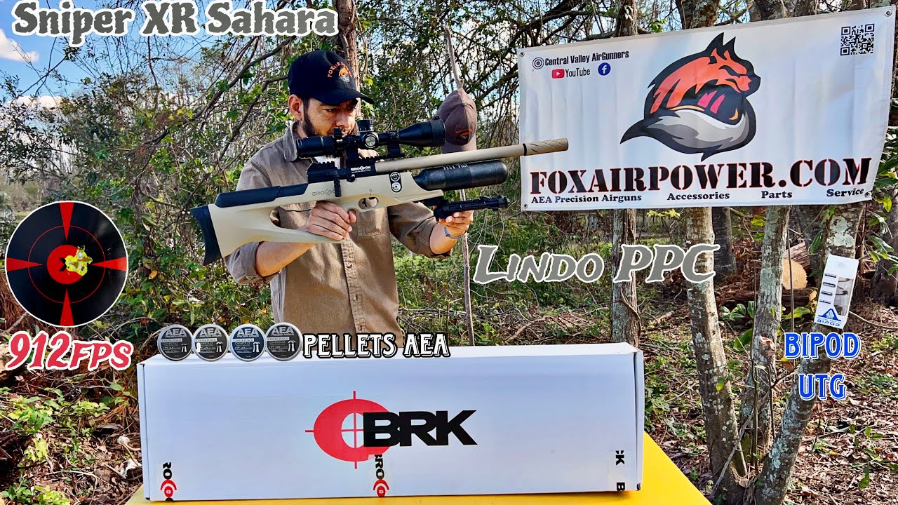 BRK Brocock Sniper XR Sahara  .177 Muy Buen PCP(Unboxing Y Review
