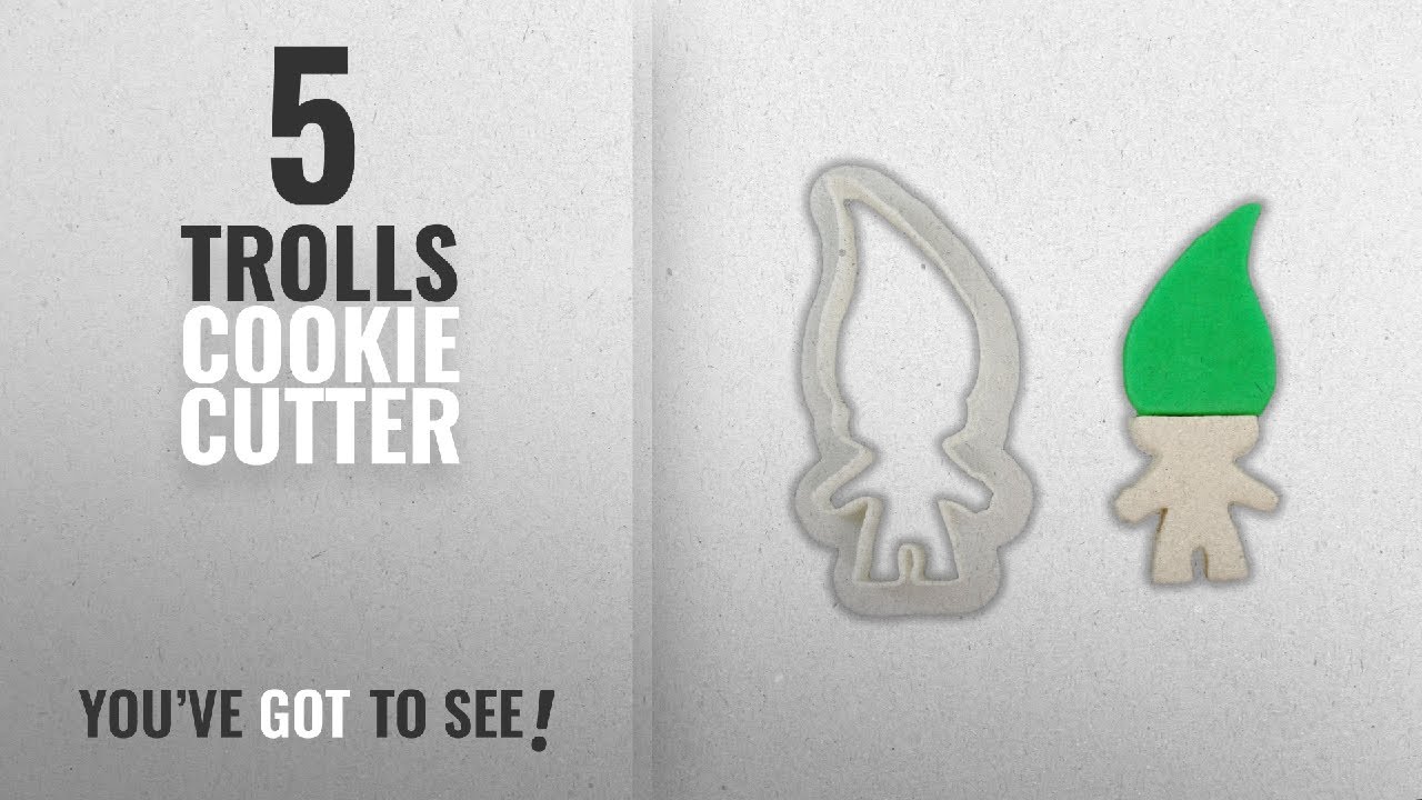 Best Trolls Cookie Cutter [2018]: Pencil Troll Cookie Cutter - STANDARD - 3 Inches