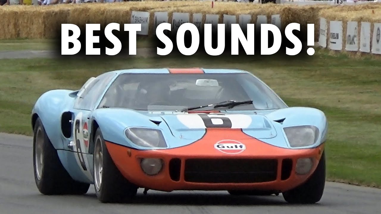 BEST of Ford GT40 MK1 V8 Engine Sound Compilation!