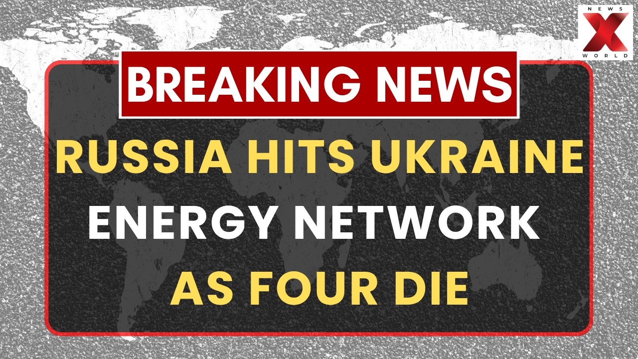Russia Targets Ukraine&rsquo;s Energy Facilities In Fresh Wave Of Strikes | NewsX World