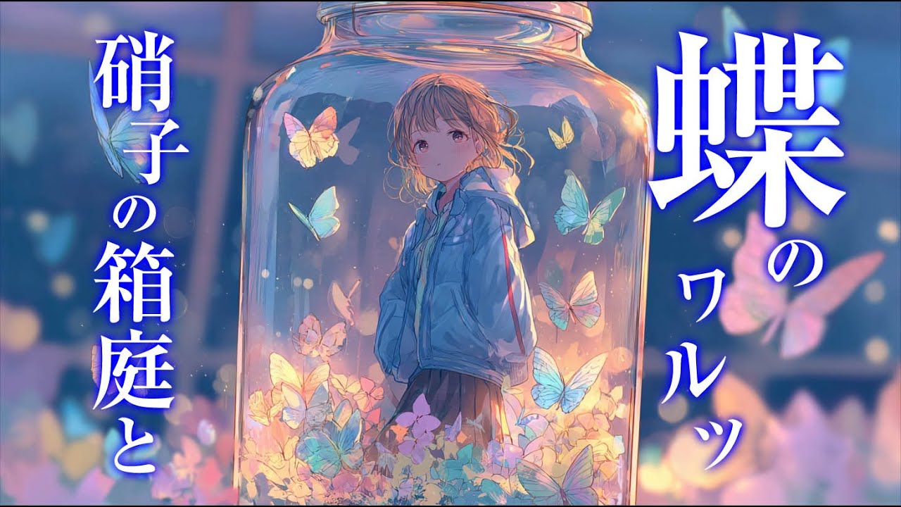 【オリジナル曲】硝子の箱庭と蝶のワルツ / Rudo (Music by SUNO AI)