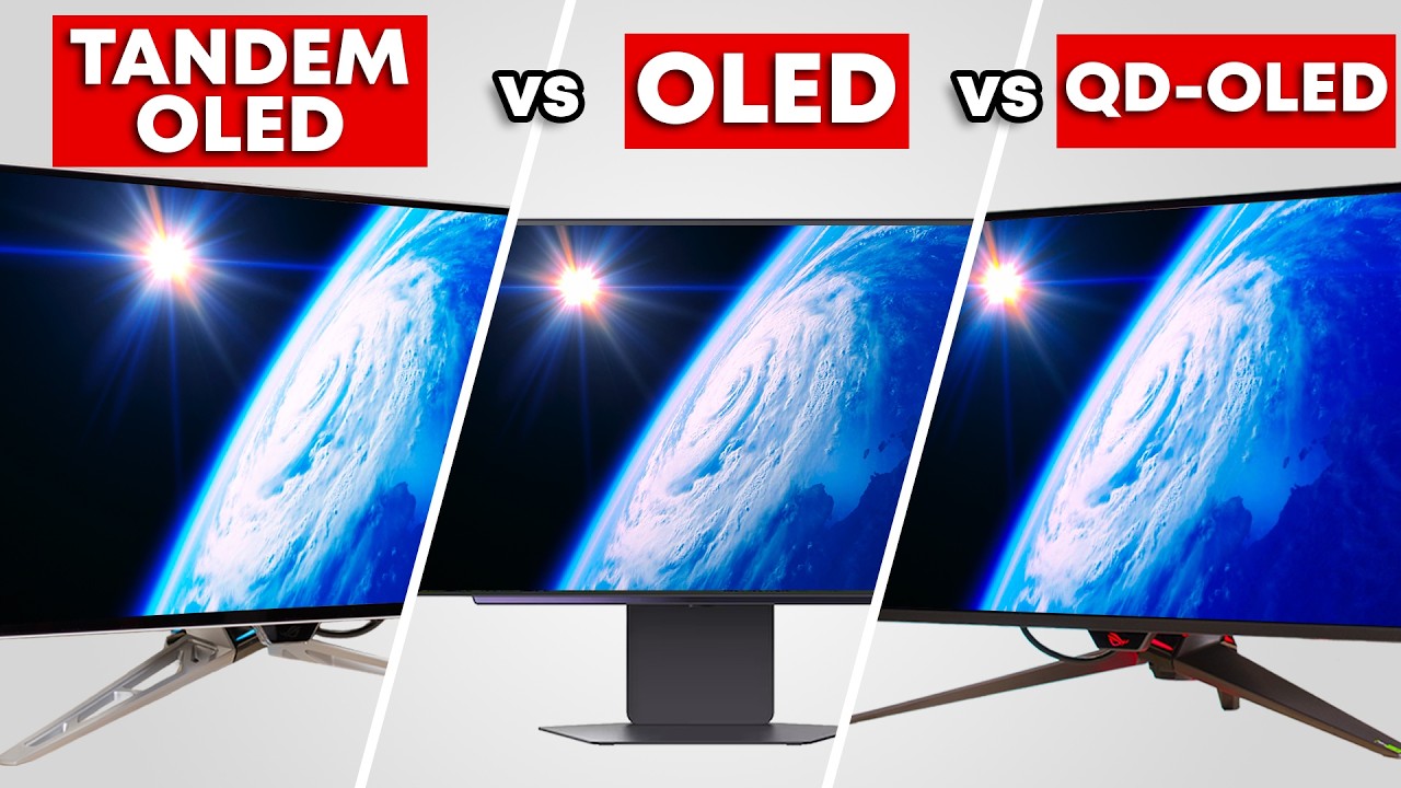 Tandem OLED vs QD OLED vs WOLED: в чем разница и что лучше?