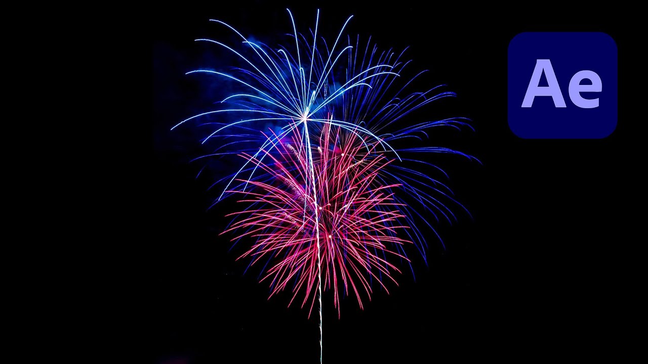 How to create a FIREWORKS intro in After Effects
