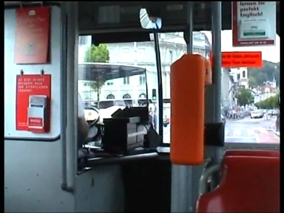 Volvo B58 articulatet buses ( Hi8 Video )
