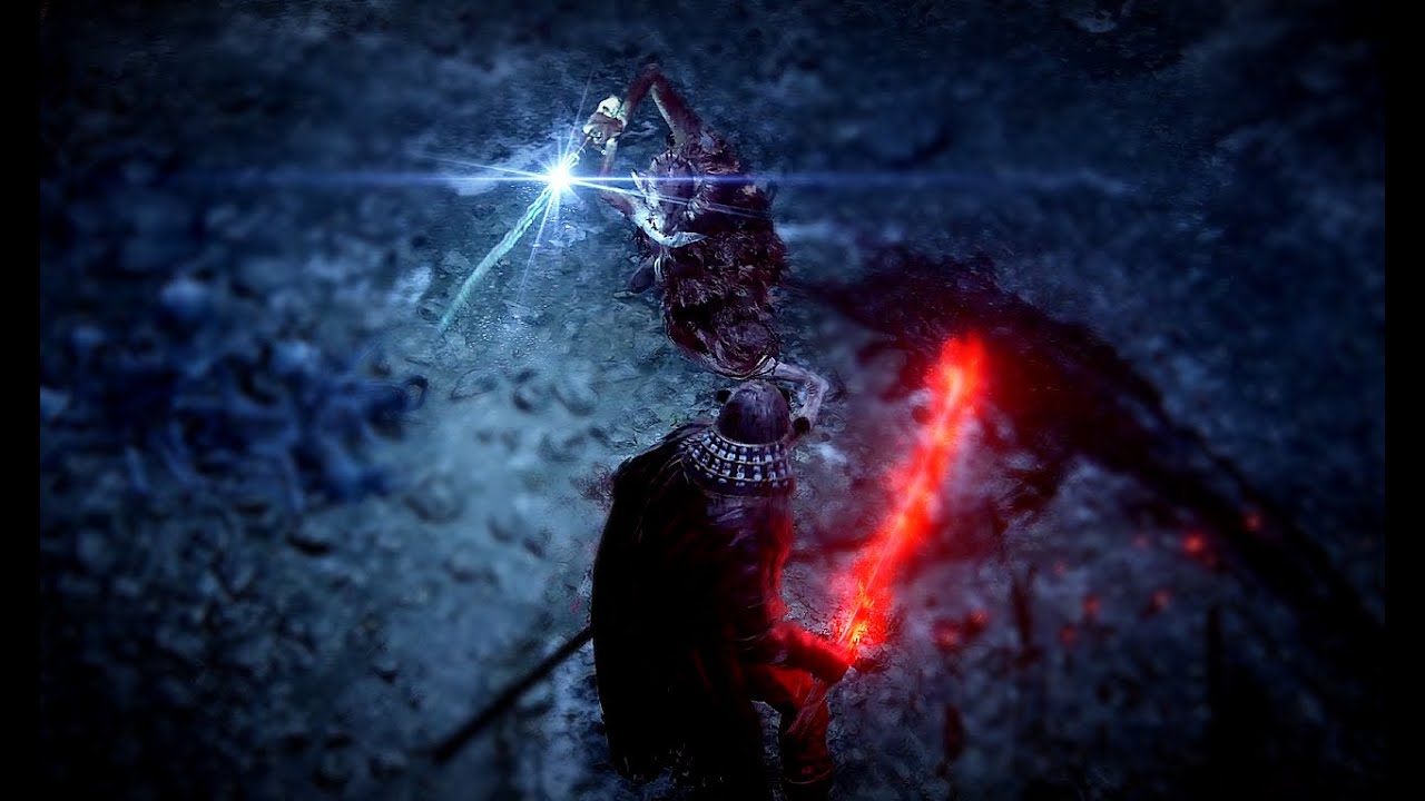 Yoda vs Vader but its Elden Ring