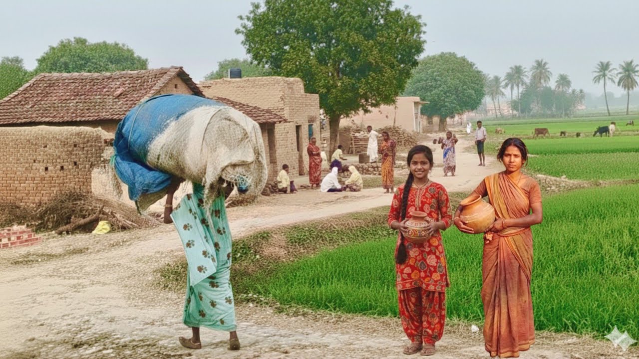 The Most Beautiful Morning in a Remote Indian Village | Finding Pure Happiness in Simplicity