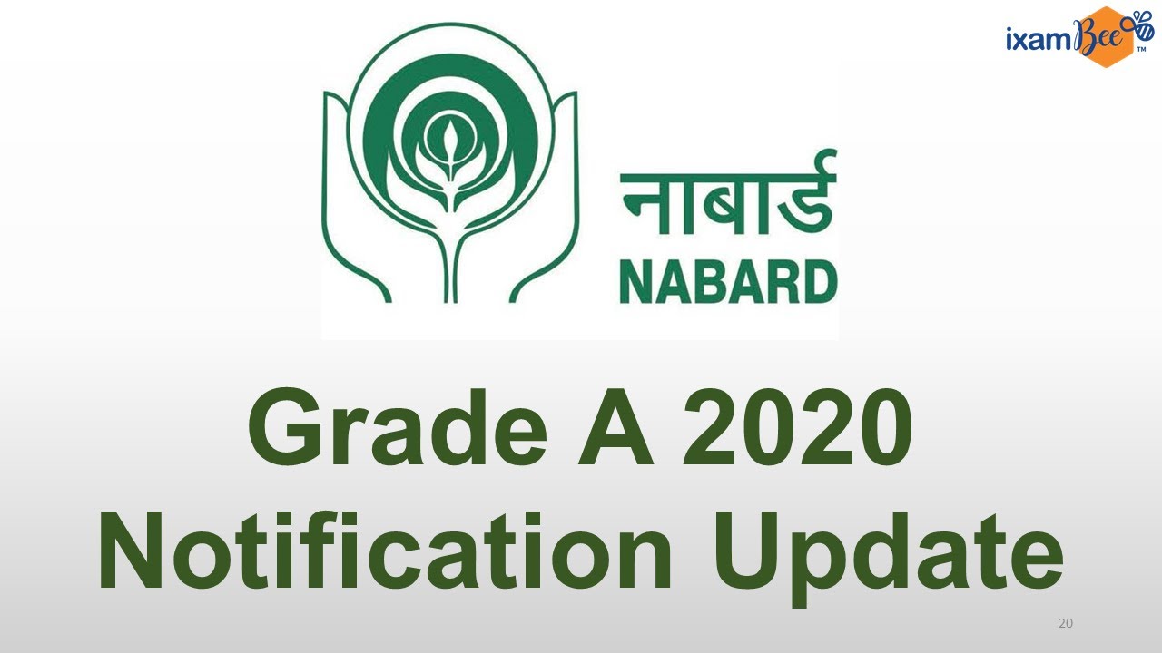 NABARD Grade A notification update