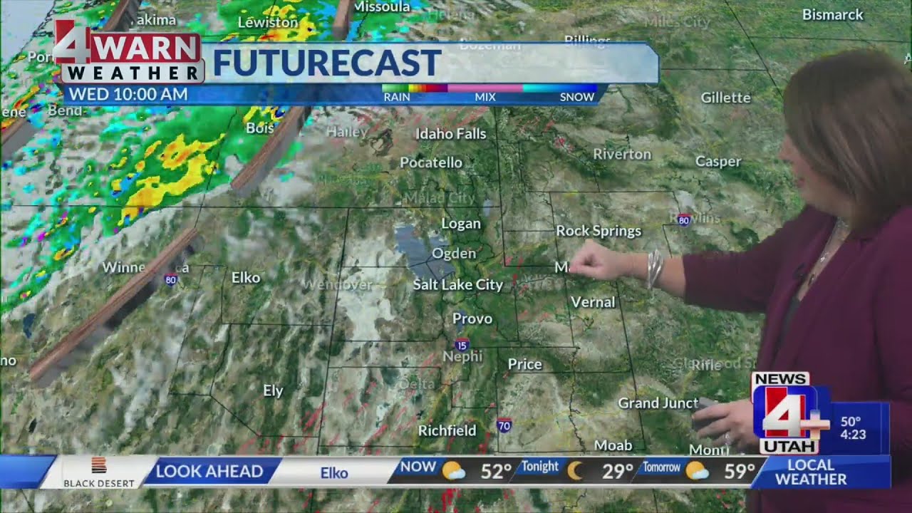 Precipitation across the Beehive State