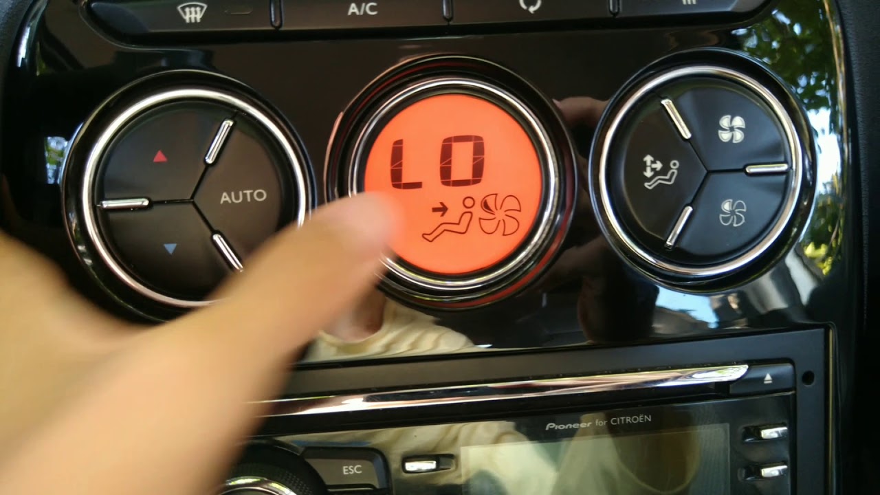 Ar-condicionado Digital Citroen Aircross/Picasso/C3