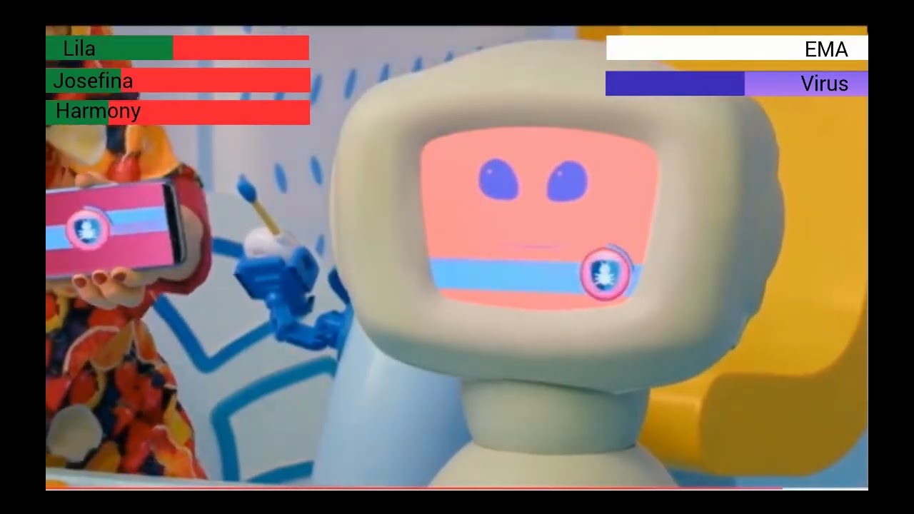 Junior Express - EMA tiene un Virus (3/3) / Barras de Vida 